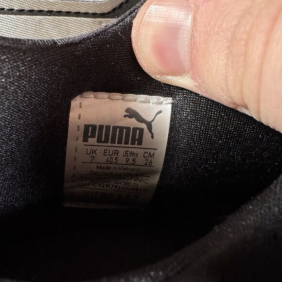 Puma Fierce Black Running Shoes‎ Sneakers Womens Size 9.5 - Picture 8 of 8